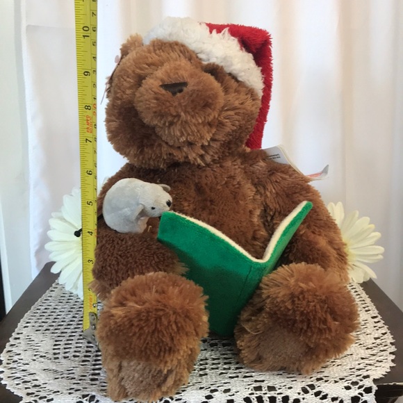 Twas the night before Christmas Reading Bear - Picture 6 of 7